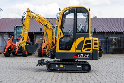 Minikoparka YUCHAI YC18-9 YANMAR - obrazek 11