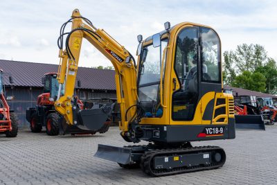 Minikoparka YUCHAI YC18-9 YANMAR - obrazek 12