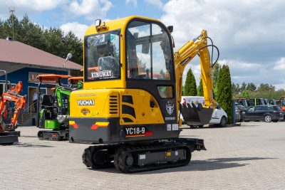 Minikoparka YUCHAI YC18-9 YANMAR - obrazek 2