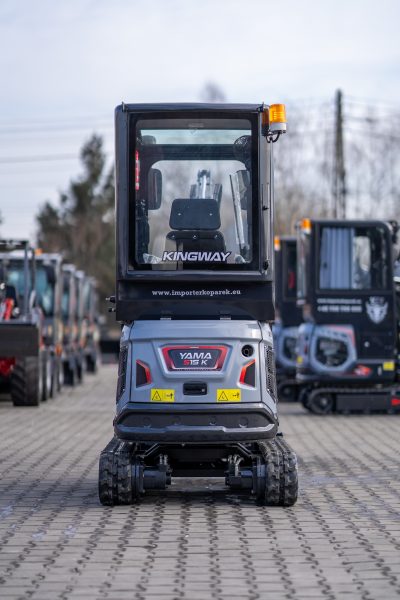 Minikoparka YAMA S15 K LITE (KUBOTA) - obrazek 11