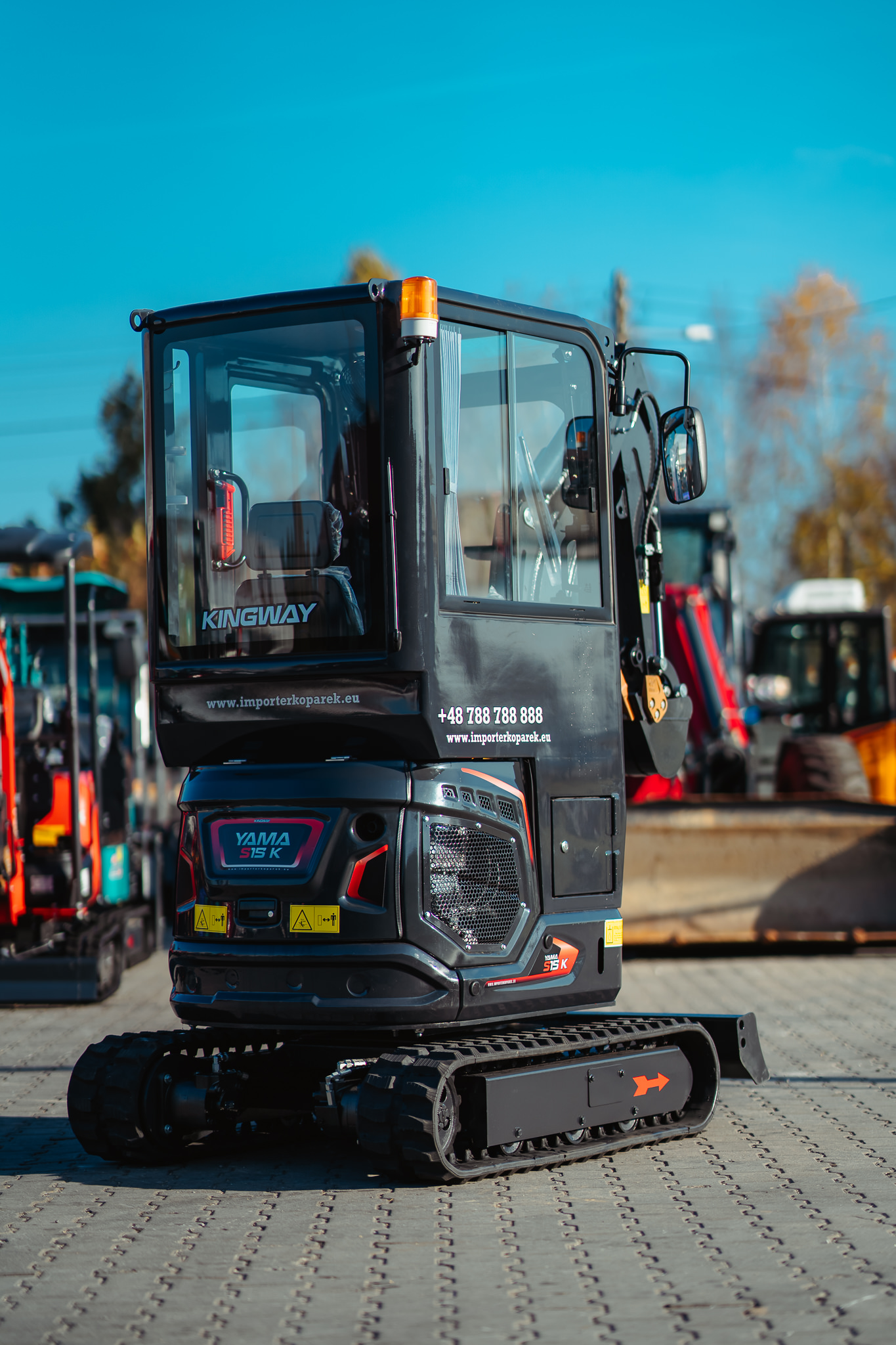 Minikoparka YAMA S15 K (LAIDONG) - obrazek 5